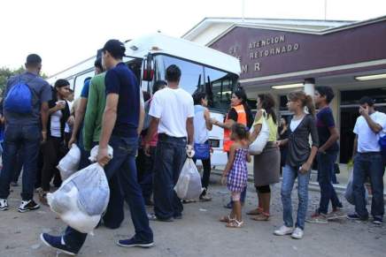 Masiva deportacion de migrantes hondureños en los primeros dias del año